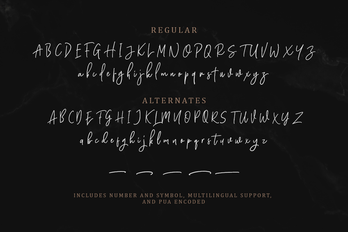 Hughson Script (8 Fonts), a Script Font by Sarid Ezra (Photo 9 of 10)