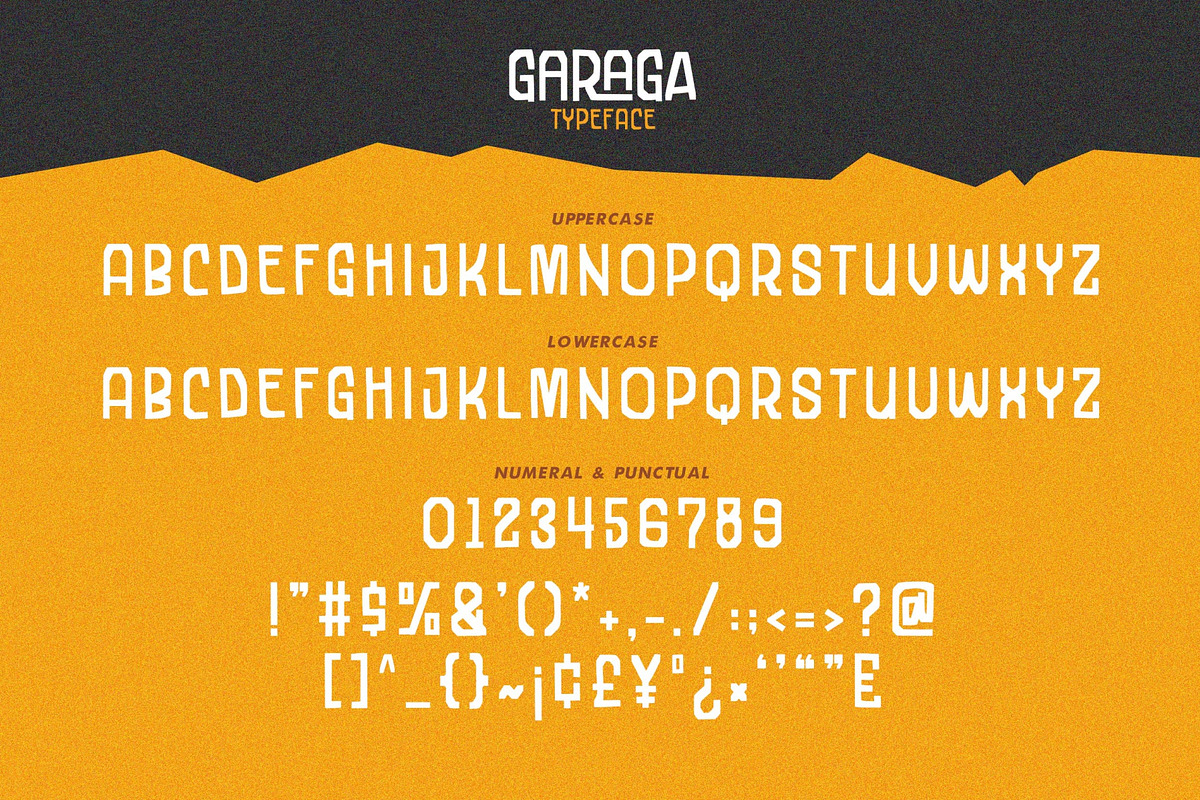 Garaga | Display Typeface, a Font by Garisman Std (Photo 3 of 8)