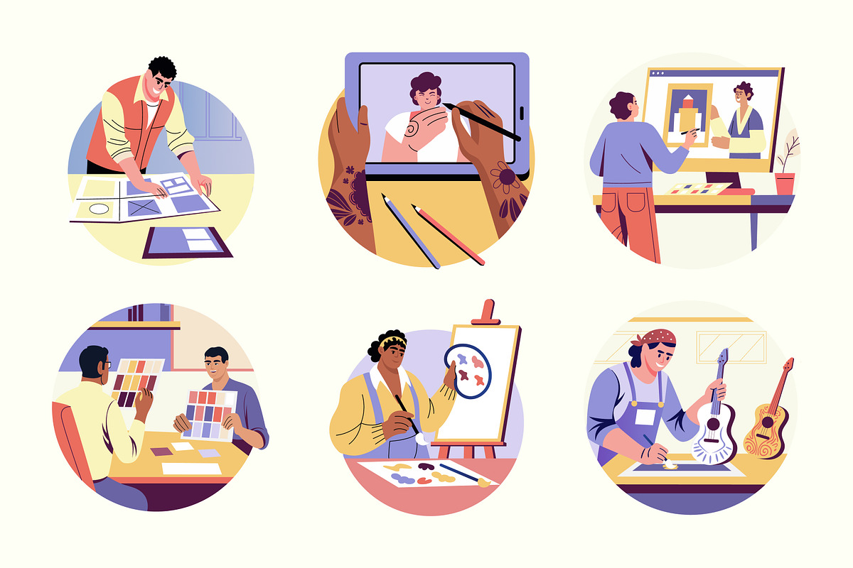 Animated Creative Design Illustration