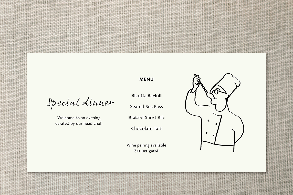 Restaurant Illustration Bundle, a Food Illustration by Little Gremlin (Photo 8 of 8)