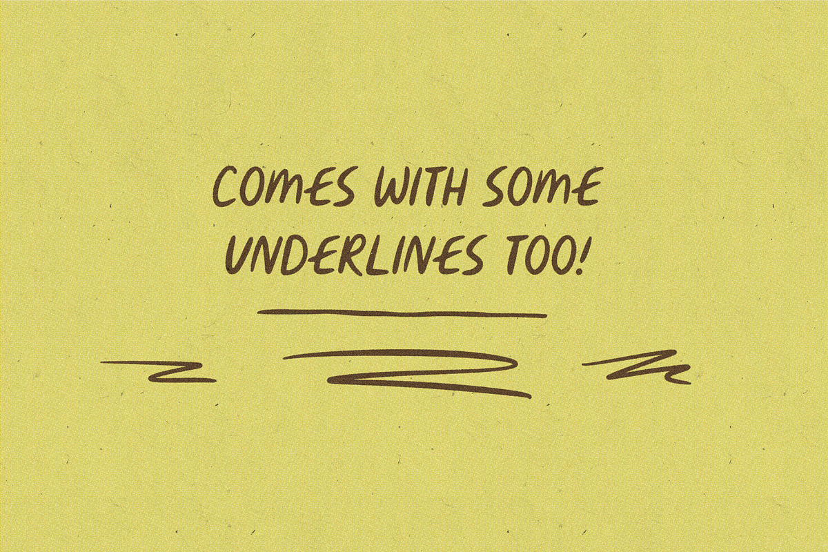 ABBY'S NOTES by Abby Leighton Studio, a Handwritten Font by Abby Leighton Studio (Photo 5 of 5)