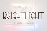BrightLight, a Sans Serif Font by FreshTypeINK (Thumbnail 1 of 8)