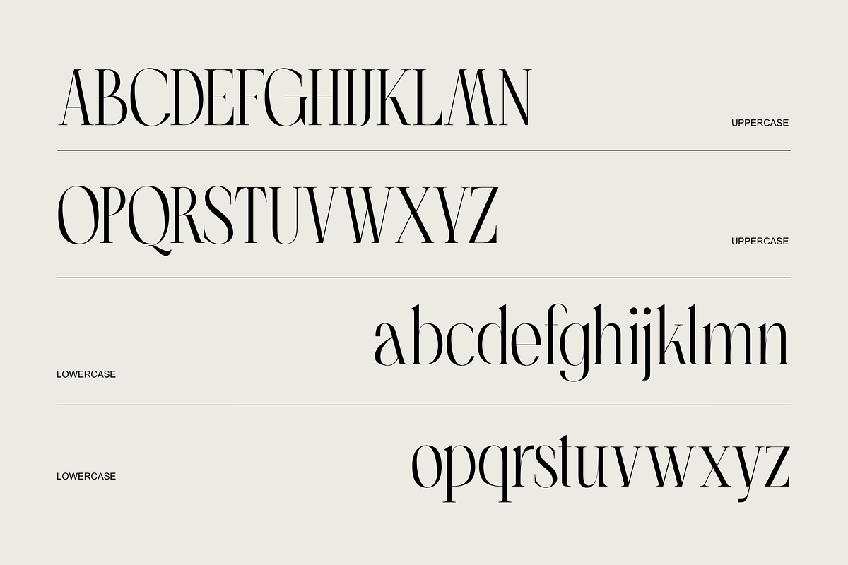 Asfar - Modern Ligatures Font, a Serif Font by Nirmana Visual (Photo 2 of 10)