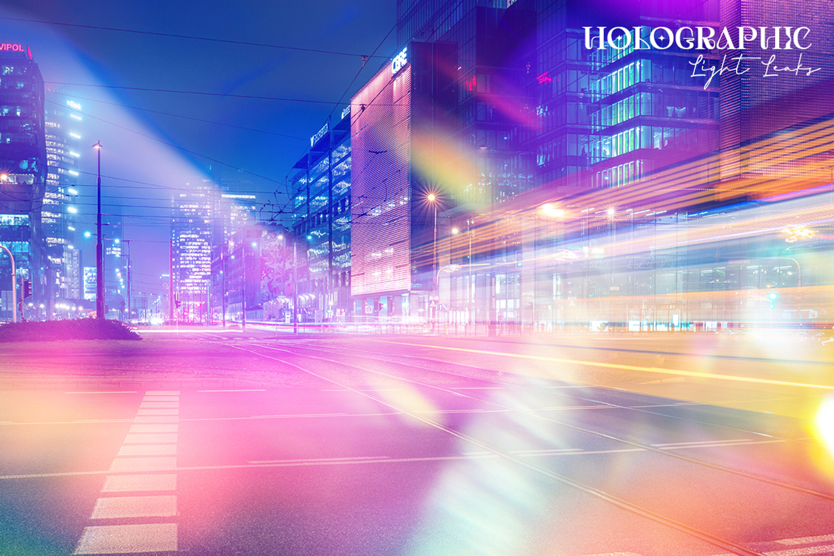 Holographic Light Leaks, a Texture Graphic by Julie&Taily (Photo 11 of 28)