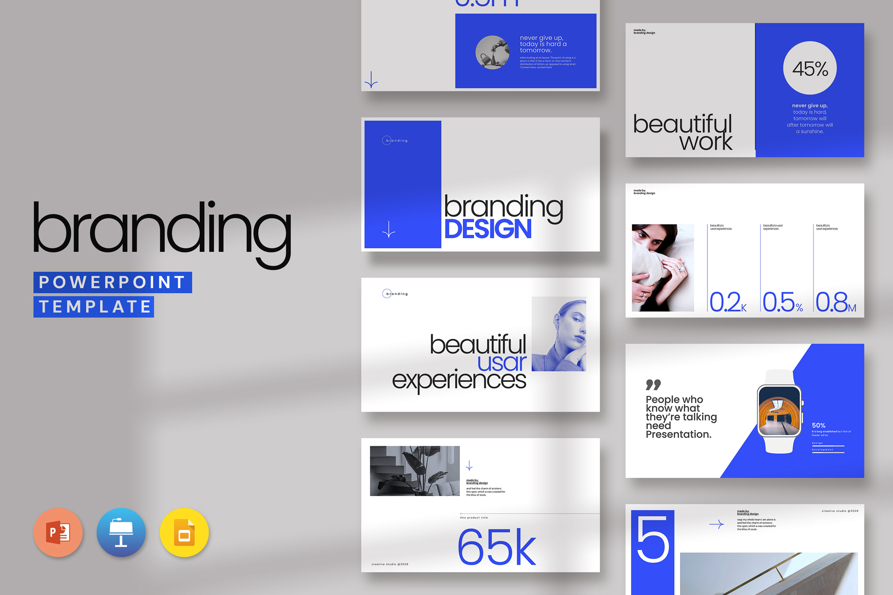 Branding Presentation Template | Presentation Templates ~ Creative Market