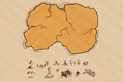 Ancient Map, a Graphic by Graphics 4 Games (Thumbnail 2 of 2)