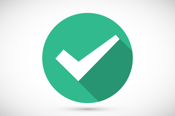 Tick Icon Flat