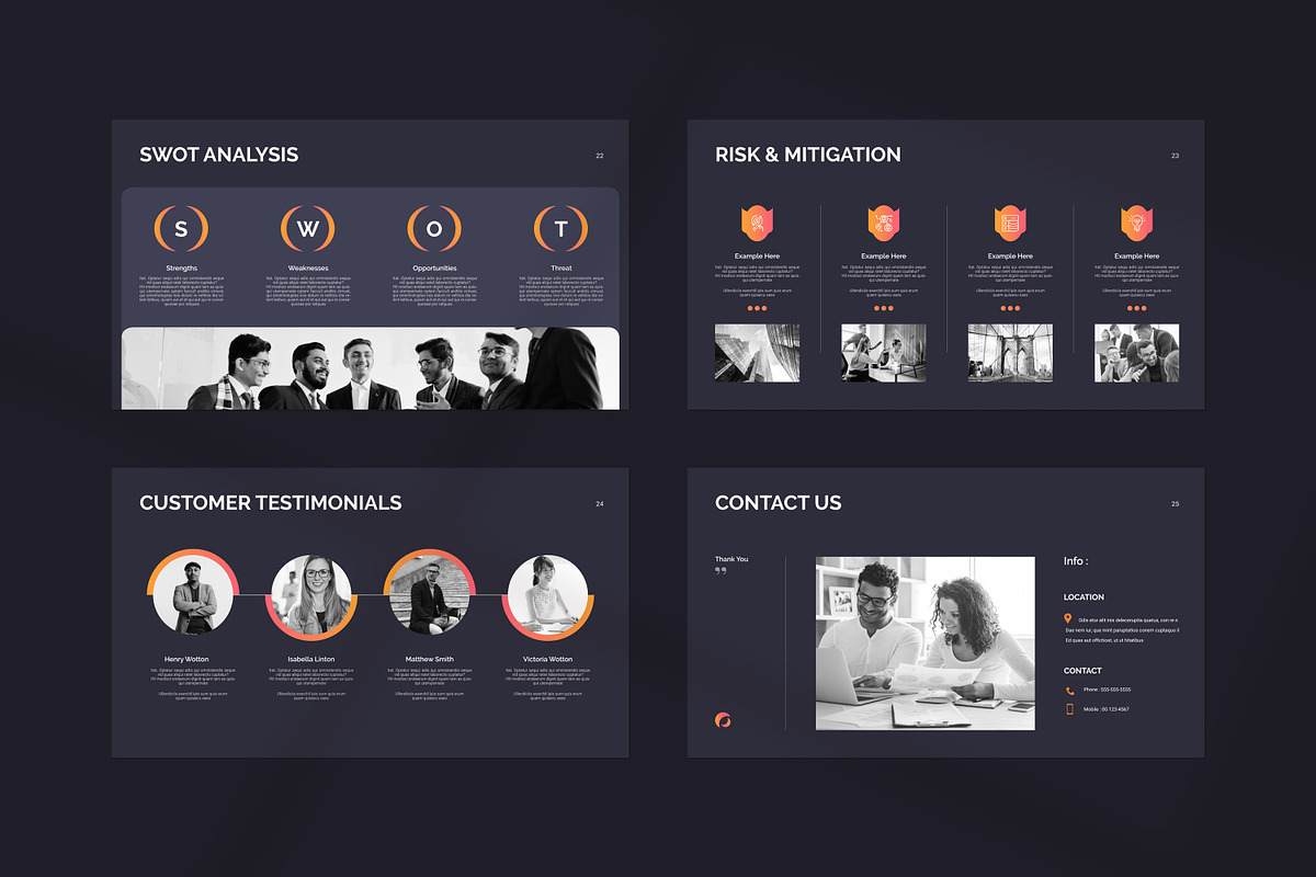 Business Plan Presentation Template, a Presentation Template by PrintIdea (Photo 7 of 7)