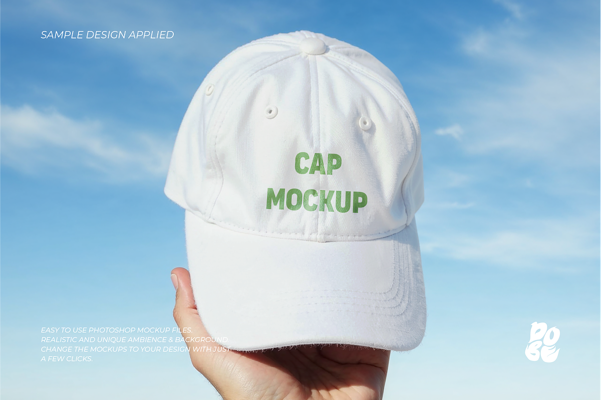 Winter Hat Mockup Set - Vol 1, a Hat Mockup by DOBE Studio (Photo 4 of 4)