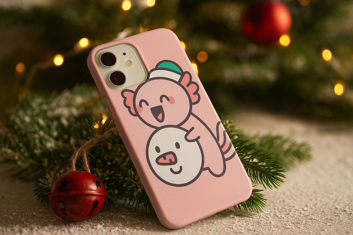 Axolotl Xmas Illustration Pack, a Seasonal Illustration by Palau (Photo 2 of 10)