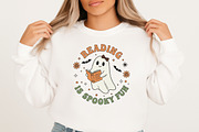 Cute Ghost Reading  PNG, an Illustration by Craft Nest (Thumbnail 2 of 6)
