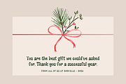 Jolly Christmas is a Christmas font, a Sans Serif Font by Brown Cupple (Thumbnail 5 of 11)