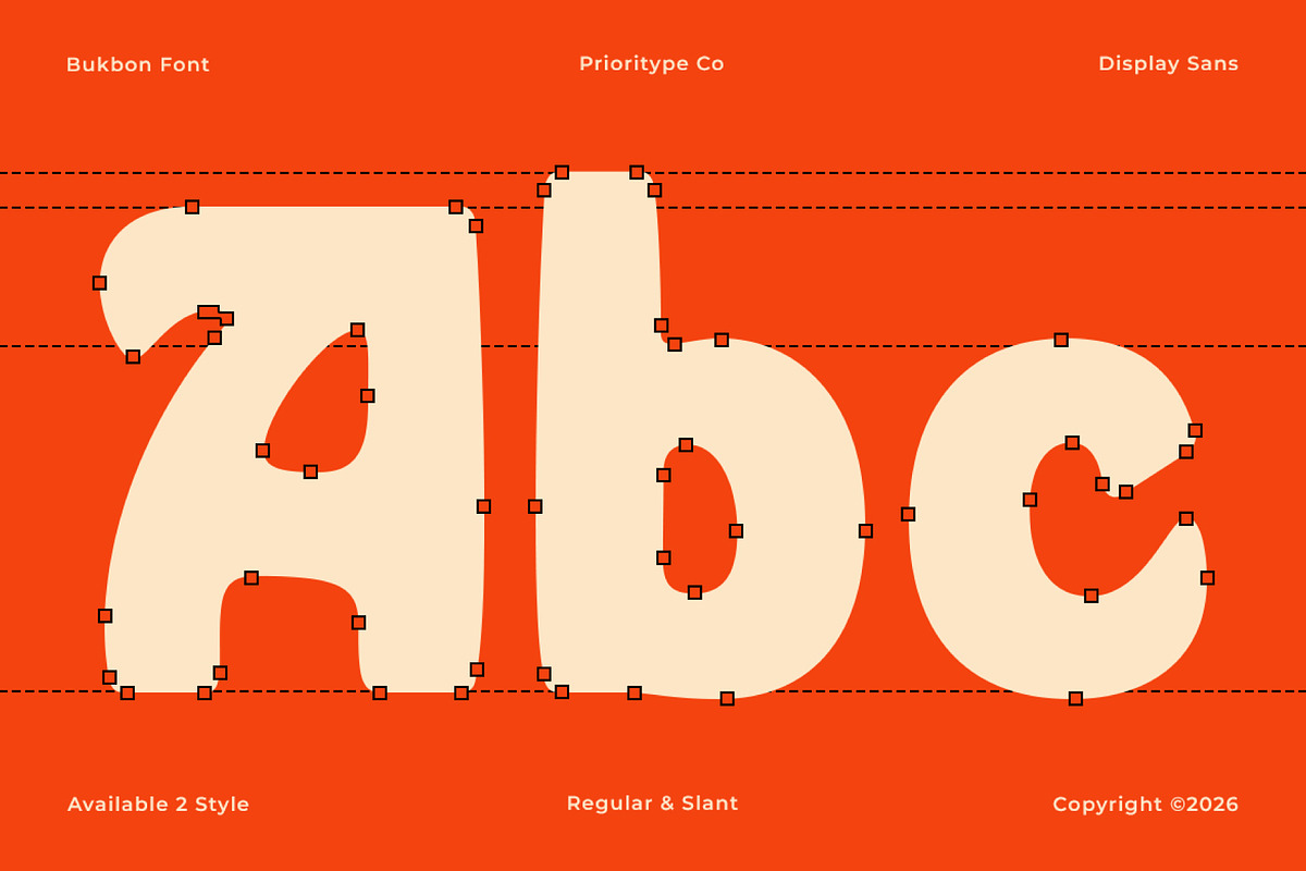 Bukbon - Bold Display Font, a Sans Serif Font by Prioritype Co (Photo 9 of 10)