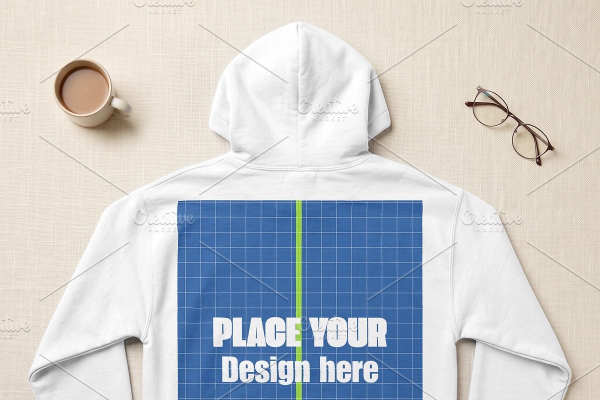 Gildan 18500 Hoodie Mockup, a Hoody Mockup by Pixel Foundry (Photo 4 of 4)