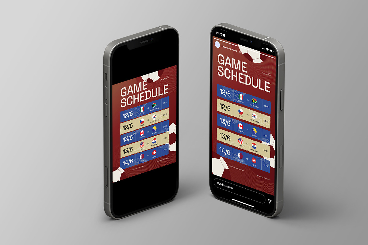 World Cup Match Schedule Flyer, a Flyer Template by Neermana (Photo 4 of 4)