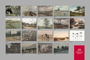 Art Antique Bundle. 36 Prints, a Background Graphic by Easybrandz (Thumbnail 3 of 8)