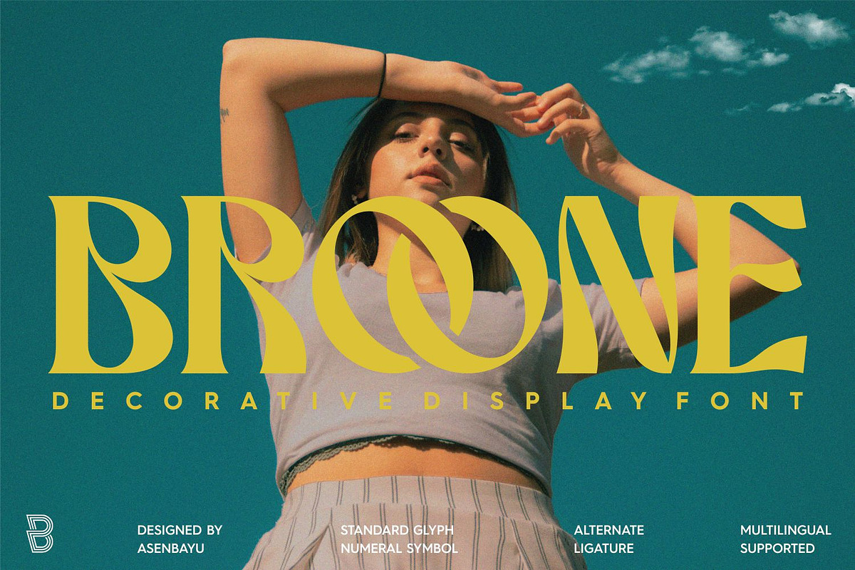 Broone Font, a Serif Font by Asenbayu (Photo 1 of 13)