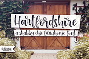 Hartfordshire, a farmhouse font, a Script Font by Rachel White Art (Thumbnail 6 of 14)