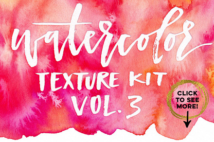 Watercolor Texture Kit Vol. 3