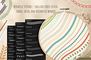 Procreate Embroidery,Stitch Brushes, a Brushes & More by HopeArtIllustration (Thumbnail 5 of 6)