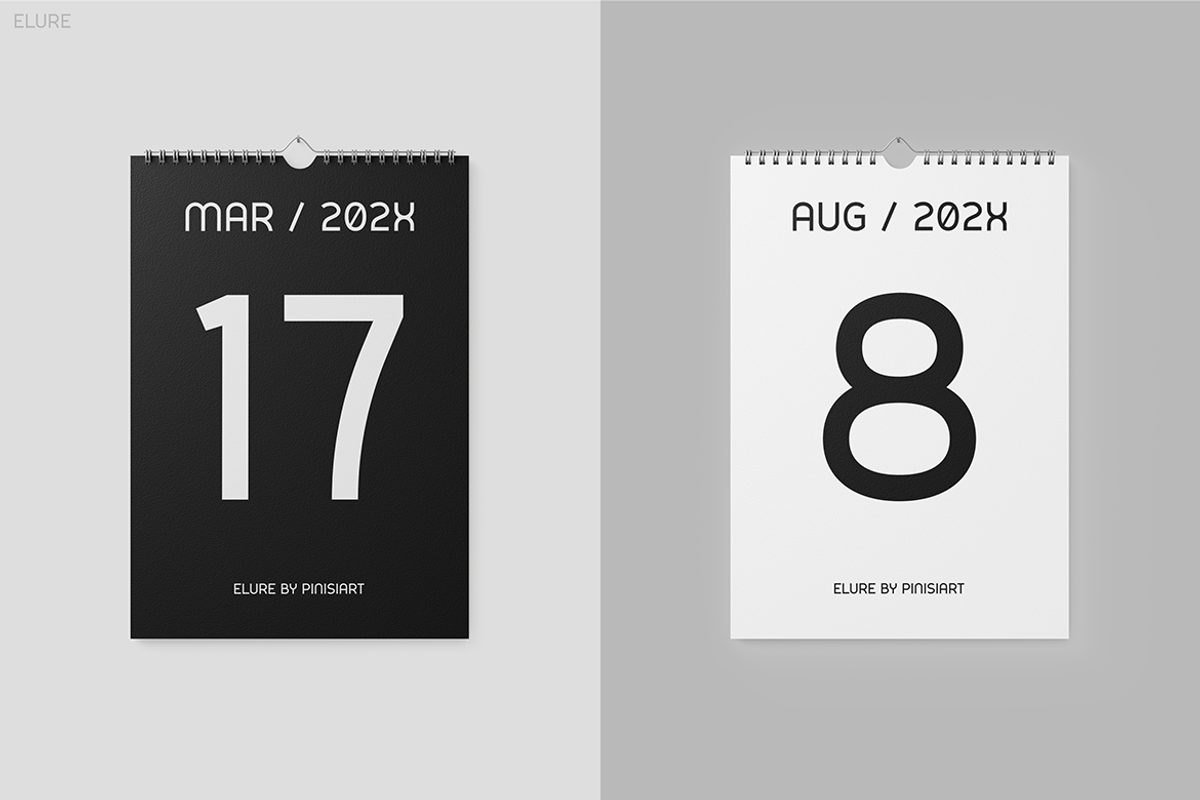 ELURE, a Sans Serif Font by Pinisi ART (Photo 8 of 10)