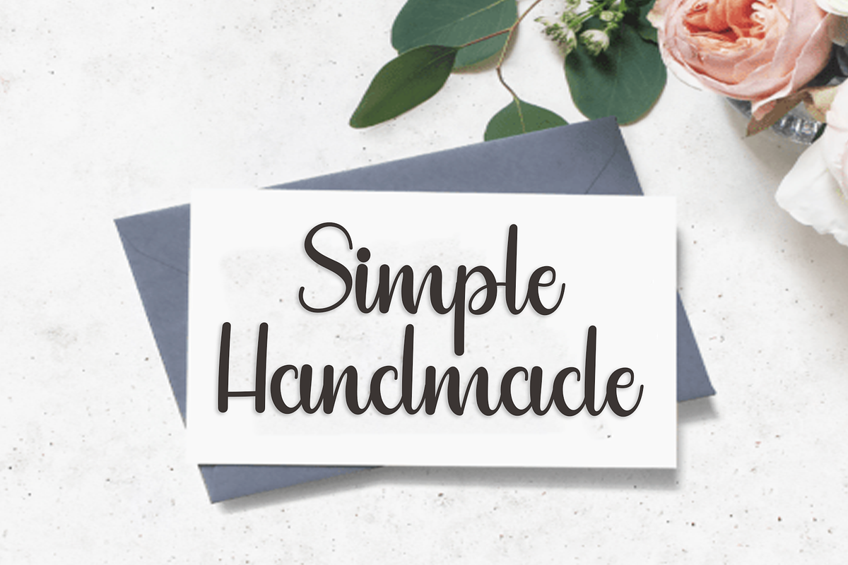Book Line, a Handwritten Font by InermediaSTUDIO (Photo 5 of 8)