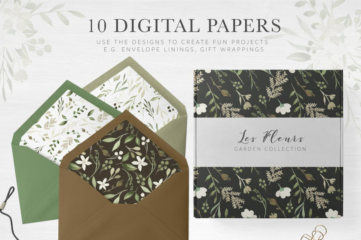 Neutral Botanicals Florals & Leaves, a Work Illustration by Momo Studio (Photo 8 of 16)