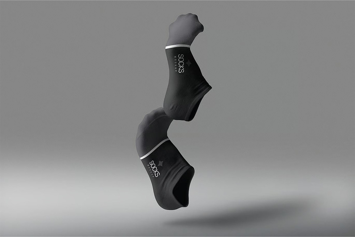 Socks Mockup, an Apparel Mockup by megostudi0 (Photo 7 of 7)