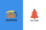 Kids illustrations logos and emblems, an Animal Illustration by Oliana Moroz (Thumbnail 5 of 13)
