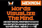 Replay Font, a Font by weknow (Thumbnail 3 of 8)