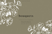 Hand Drawn Bouquets, a Decorative Illustration by PeDe Designs (Thumbnail 9 of 10)