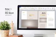 Marketing Plan Template, a Brochure Template by Sabin (Thumbnail 8 of 8)