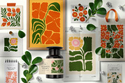 Modern Flora. 3 | Wall Art Creator, an Object Graphic by Leleka.Store (Thumbnail 2 of 19)
