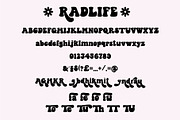 Rad Life A Bubbly Groovy Font, a Handwritten Font by Prestige Artsy Studio (Thumbnail 10 of 10)