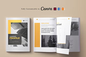 Company Profile Template Design