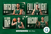Basketball Social Media Template, a Social Media Template by Geelator Studio (Thumbnail 4 of 4)