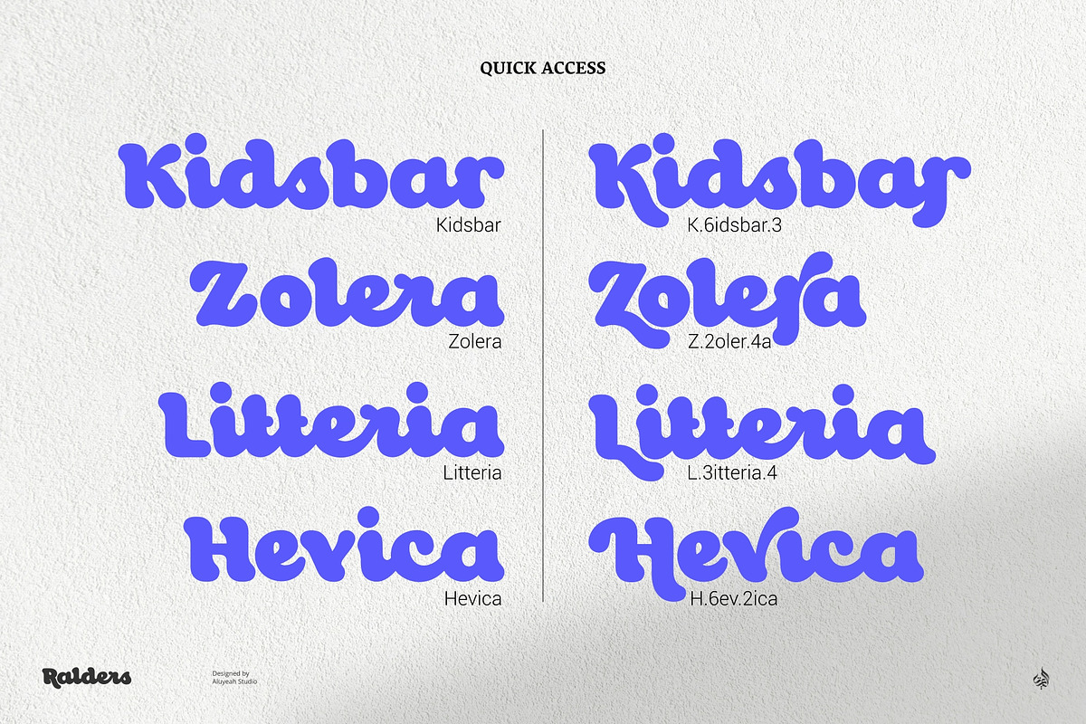 Ralders, a Script Font by Aluyeah Studio (Photo 4 of 15)