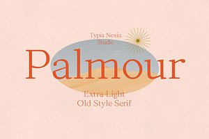 Palmour - Light Serif