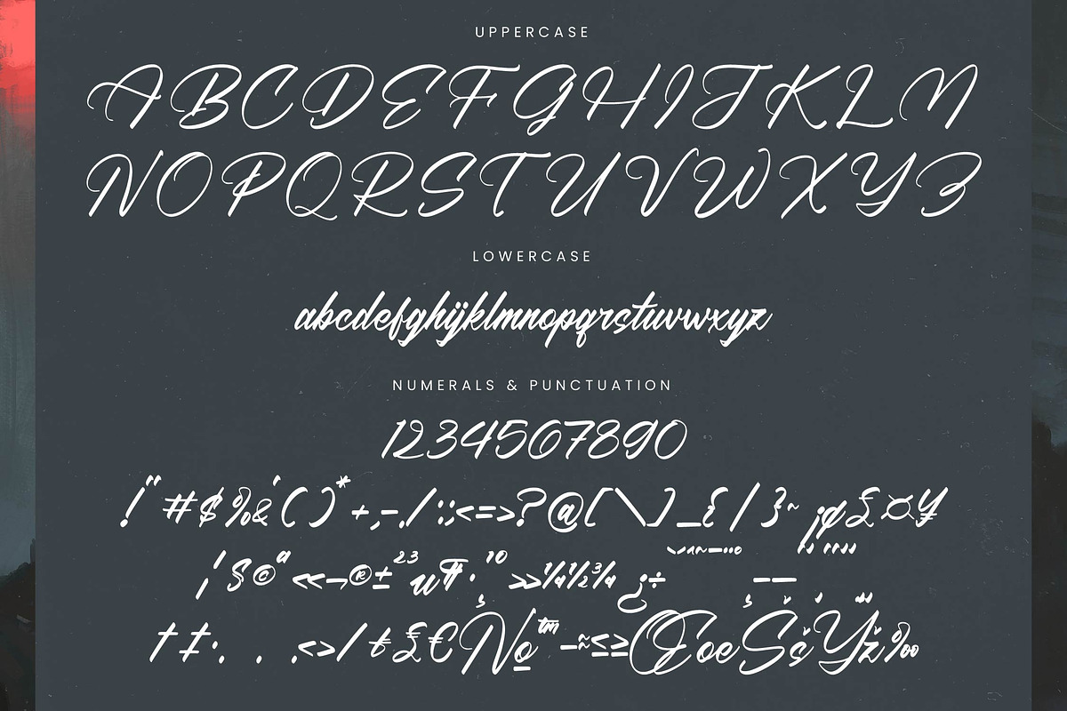 Black Fatal Brush Calligraphy Font, a Script Font by stylishtype.co (Photo 18 of 20)