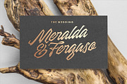 Manhattan Font, a Script Font by Nocturnal Workspace (Thumbnail 8 of 9)