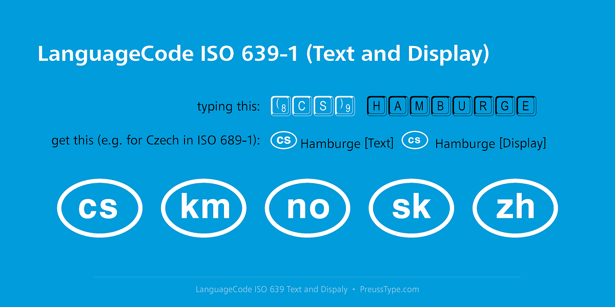 Language Code, a Symbol Font by preussTYPE (Photo 3 of 6)