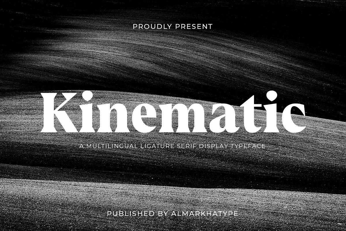 Kinematic – Timeless Serif, a Serif Font by Almarkhatype (Photo 1 of 11)
