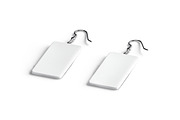 Rectangular Earring Jewelry 3D Model, an Object 3D Model by rebrandy (Thumbnail 1 of 9)
