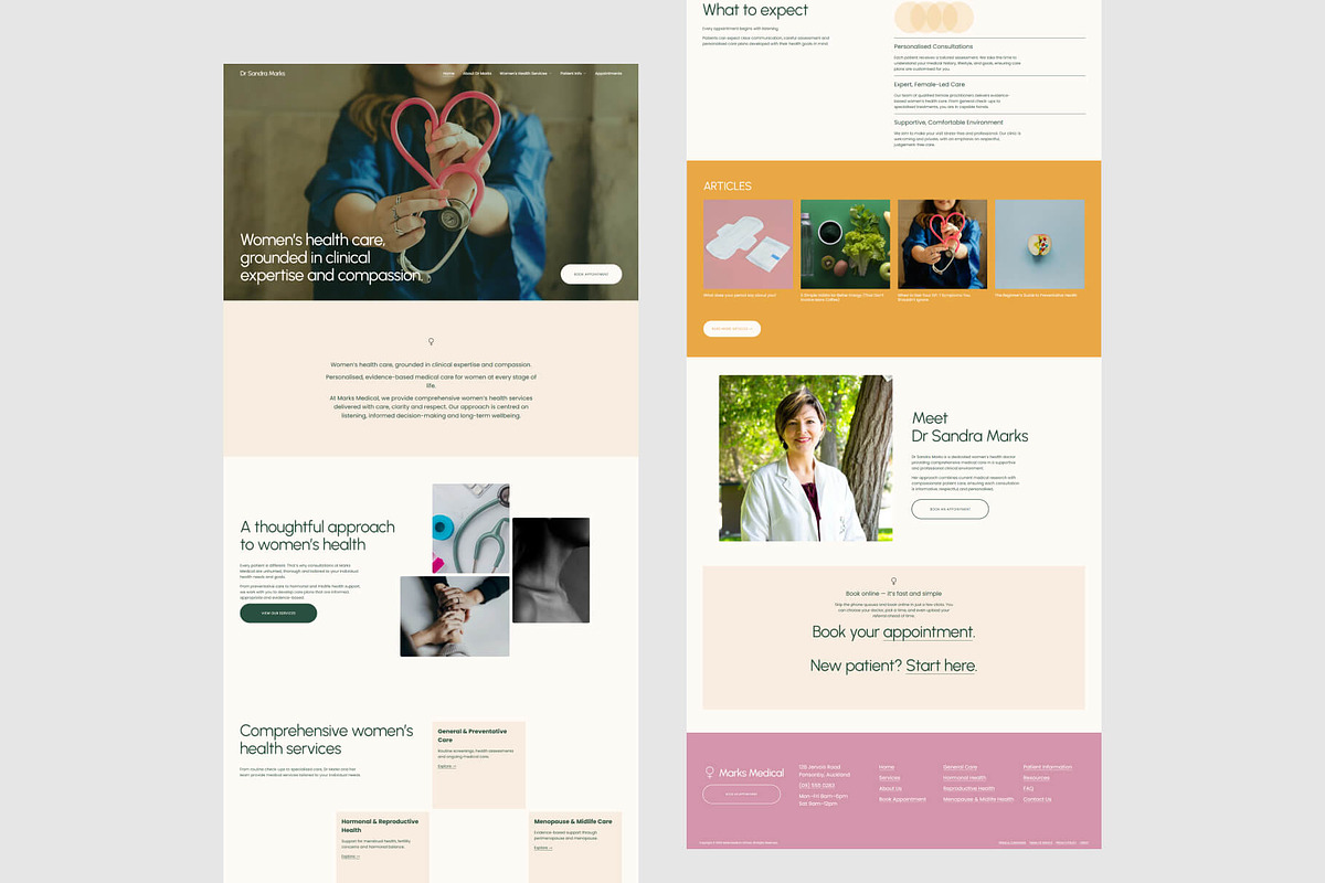 Medical - Squarespace Template, a Squarespace Template by Gem Media (Photo 5 of 7)