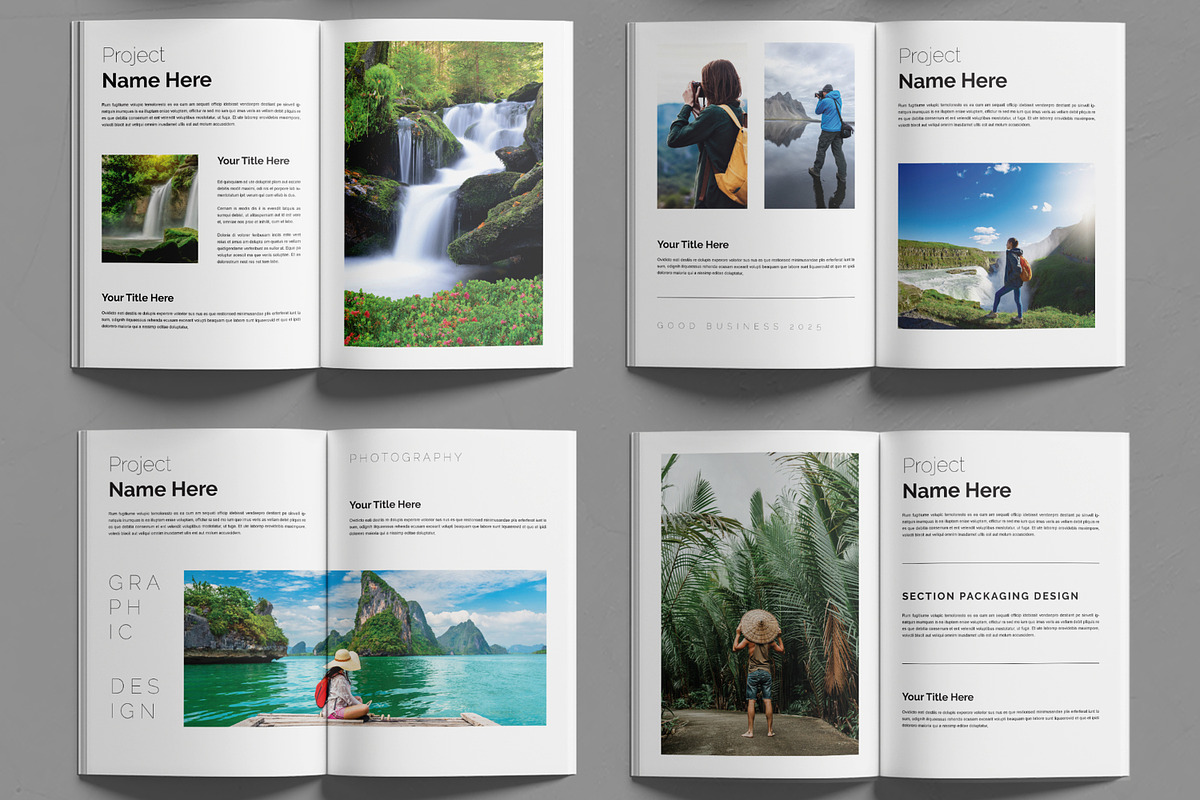 Photography Portfolio Design, a Magazine Template by MightyDesign (Photo 3 of 6)