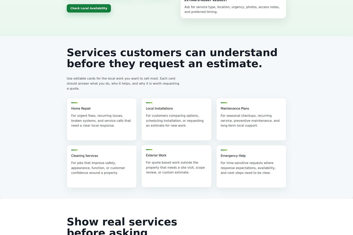 Greenline Services WordPress Kit, a WordPress Template by Fixstable Studio (Photo 4 of 15)