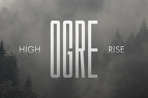 Ogre Typeface