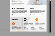 Business Flyer with Colorful Accents, a Flyer Template by MightyDesign (Thumbnail 3 of 8)