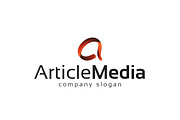 Article Media Logo, a Branding & Logo Template by EmilGuseinov (Thumbnail 2 of 2)