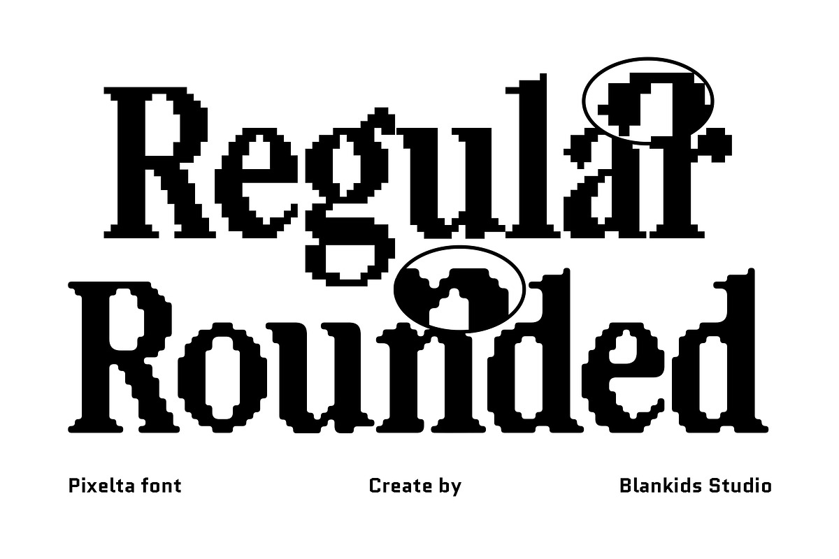 Pixelta – Serif Pixel Font, a Serif Font by Blankids Studio (Photo 4 of 14)